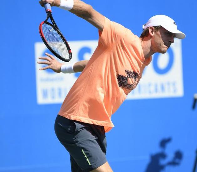 Kevin Anderson in Pune.(HT/PHOTO)