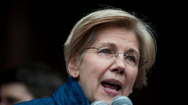 US Senator Elizabeth Warren, D-MA, speaks to people gathered at Copley Square in Boston, Massachusetts to decry US President Donald Trump's sweeping executive order, which restricts refugees and travellers from seven Muslim-majority countries on January 29, 2017. (AFP File) US Senator Elizabeth Warren, D-MA, speaks to people gathered at Copley Square in Boston, Massachusetts to decry US President Donald Trump's sweeping executive order, which restricts refugees and travellers from seven Muslim-majority countries on January 29, 2017. (AFP File)