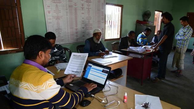 Some four million people were left off a draft National Citizens Register (NRC) published in July in Assam. (AFP) Some four million people were left off a draft National Citizens Register (NRC) published in July in Assam. (AFP)