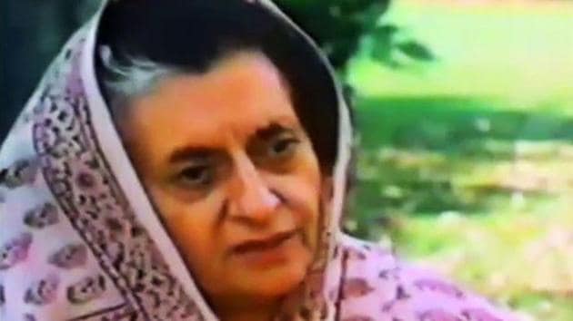 Indira Gandhi during an interview. The Congress split in 1969 did not just set the path for Indira Gandhi’s ascent, it probably changed the Congress party forever (HT) Indira Gandhi during an interview. The Congress split in 1969 did not just set the path for Indira Gandhi’s ascent, it probably changed the Congress party forever (HT)
