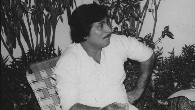 A 1992 file photo of Kader Khan in Sherni. (HT Photo by Hiten Mehta)