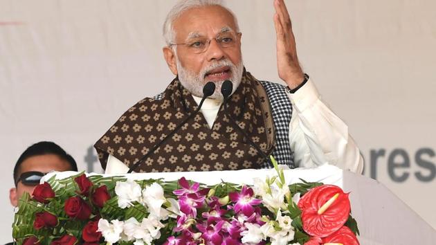 On actor Naseeruddin saying that minorities were feeling unsafe in the country, PM Modi said “before elections, some people do see insecurity. Some people have an agenda”.(File Photo) On actor Naseeruddin saying that minorities were feeling unsafe in the country, PM Modi said “before elections, some people do see insecurity. Some people have an agenda”.(File Photo)