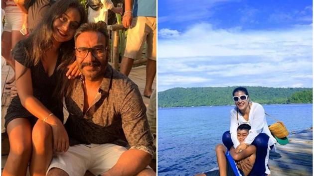 Ajay Devgn and Kajol have been sharing pictures from their vacation in Thailand.(Instagram)