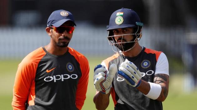 File image of Jasprit Bumrah (left) with skipper Virat Kohli. (Action Images via Reuters) File image of Jasprit Bumrah (left) with skipper Virat Kohli. (Action Images via Reuters)