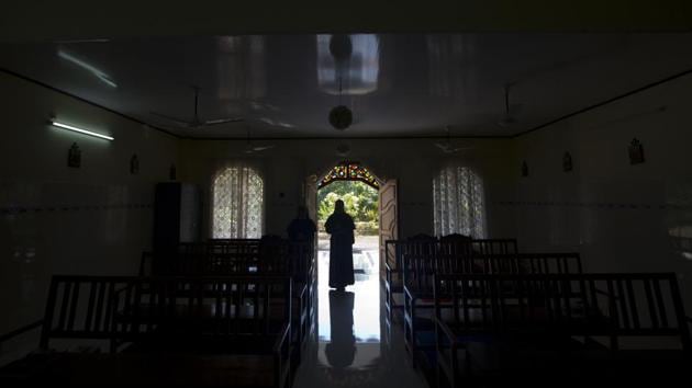 At its most grim, nuns speak of repeated rapes, and of a Catholic hierarchy that did little to protect them. Still, the problem is cloaked by a powerful culture of silence. Many believe abuse is commonplace, insisting most sisters can at least tell of fending off a priest’s sexual advances. Some believe it is rare. Almost none talk about it readily, and most only anonymously. (Manish Swarup / AP) At its most grim, nuns speak of repeated rapes, and of a Catholic hierarchy that did little to protect them. Still, the problem is cloaked by a powerful culture of silence. Many believe abuse is commonplace, insisting most sisters can at least tell of fending off a priest’s sexual advances. Some believe it is rare. Almost none talk about it readily, and most only anonymously. (Manish Swarup / AP)