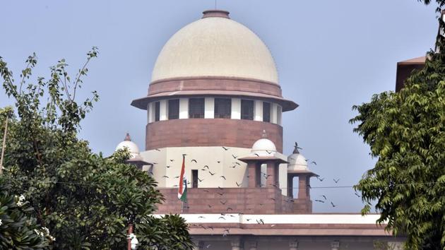 A view of Supreme Court in New Delhi. (Sonu Mehta/HT PHOTO) A view of Supreme Court in New Delhi. (Sonu Mehta/HT PHOTO)