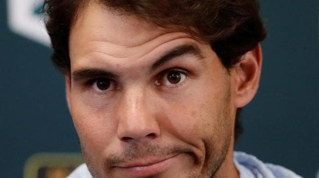 Rafael Nadal did not play after retiring against Juan Martin del Potro in their US Open semi-final last September and underwent ankle surgery two months later.(R)