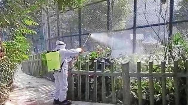 Measures are already being taken at the Patna zoo to contain the virus. (HT Photo) Measures are already being taken at the Patna zoo to contain the virus. (HT Photo)