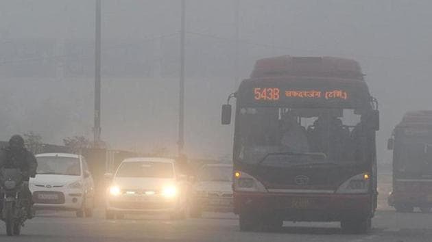 Dense fog engulfed New Delhi on Thursday morning with visibility dropping to 50 metres at Palam affecting flight schedules at the Indira Gandhi International Airport, officials said. (AFP File Photo) Dense fog engulfed New Delhi on Thursday morning with visibility dropping to 50 metres at Palam affecting flight schedules at the Indira Gandhi International Airport, officials said. (AFP File Photo)