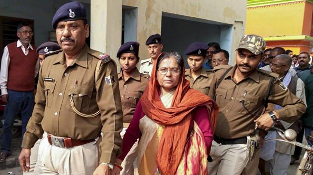 Manju Verma surrendered shortly after the Supreme Court had pulled up the state police for its inability to nab them.(HT File)