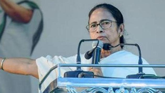 West Bengal Chief Minister Mamata Banerjee responded to Prime Minister Narendra Modi’s swipe at her party, Trinamool Congress at a rally in Birbhum district on Thursday. (PTI) West Bengal Chief Minister Mamata Banerjee responded to Prime Minister Narendra Modi’s swipe at her party, Trinamool Congress at a rally in Birbhum district on Thursday. (PTI)