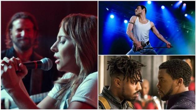 A Star Is Born, Bohemian Rhapsody and Black Panther are among the film’s nominated for the awards.