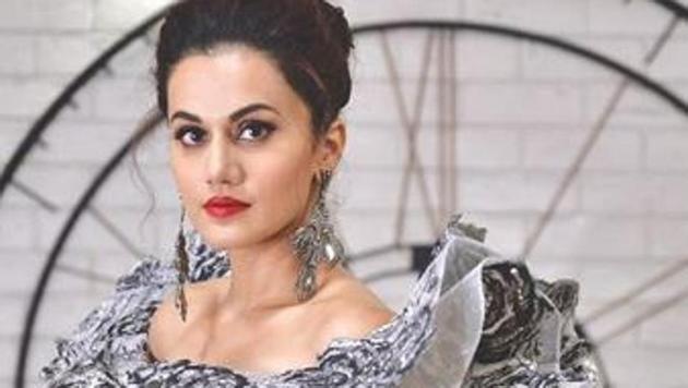 Bollywood actor Taapsee Pannu looks stunning on the cover of a fashion magazine (see cover pic below)(Taapsee/Instagram)