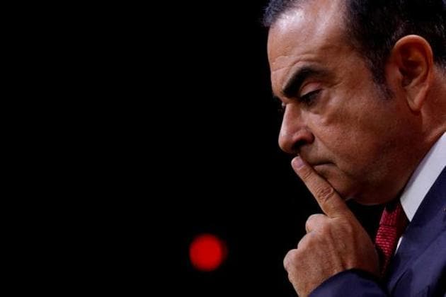 Carlos Ghosn’s career came screeching to a halt when Tokyo police arrested him on suspicion of under-reporting millions of dollars in income over eight years.(REUTERS)