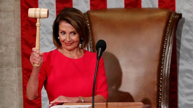 House Speaker-delegate Nancy Pelosi (D-CA) raises the gavel after being elected as House Speaker as the US House of Representatives meets for the start of the 116th Congress inside the House Chamber on Capitol Hill in Washington. (Kevin Lamarque / REUTERS) House Speaker-delegate Nancy Pelosi (D-CA) raises the gavel after being elected as House Speaker as the US House of Representatives meets for the start of the 116th Congress inside the House Chamber on Capitol Hill in Washington. (Kevin Lamarque / REUTERS)