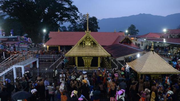 (The Supreme Court’s order on Sabarimala was only a suggestion, and the communist government in Kerala conspired to desecrate the temple by its faulty implementation, an RSS leader said in Bhopal on Friday. (AFP) (The Supreme Court’s order on Sabarimala was only a suggestion, and the communist government in Kerala conspired to desecrate the temple by its faulty implementation, an RSS leader said in Bhopal on Friday. (AFP)
