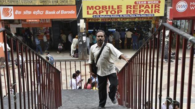 A HT report following a visit to some south Delhi markets had exposed the lack of ramps and other access related infra at shops in these markets.(HT File / Representational Photo) A HT report following a visit to some south Delhi markets had exposed the lack of ramps and other access related infra at shops in these markets.(HT File / Representational Photo)