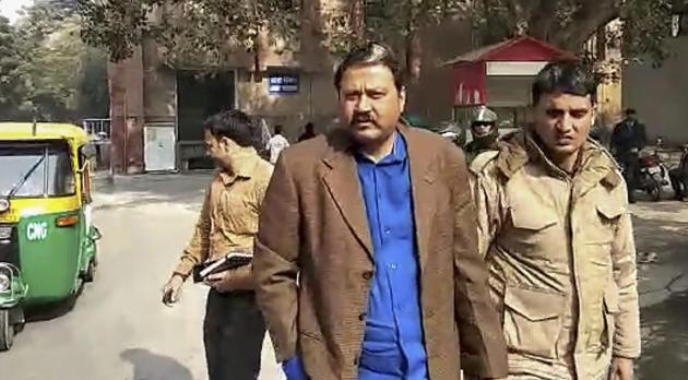 Police have arrested former JDU MLA Raju Singh in connection with the celebratory firing during a New Year's Eve party at his farmhouse. (PTI) Police have arrested former JDU MLA Raju Singh in connection with the celebratory firing during a New Year's Eve party at his farmhouse. (PTI)