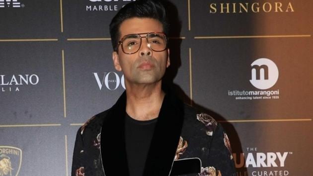 Filmmaker Karan Johar at The Vogue Women Of The Year Awards 2018, in Mumbai.(IANS)