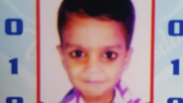 The seven-year-old Ansh Gaud (HT Photo) The seven-year-old Ansh Gaud (HT Photo)