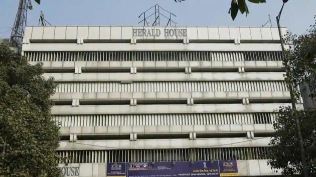 The Delhi high court on Friday ordered its newspaper, National Herald, to vacate building within two weeks. (Sanchit Khanna/HT File Photo) The Delhi high court on Friday ordered its newspaper, National Herald, to vacate building within two weeks. (Sanchit Khanna/HT File Photo)