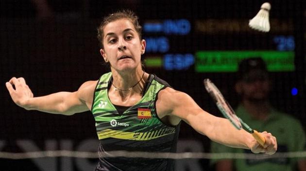 File image of Carolina Marin.(Reuters)