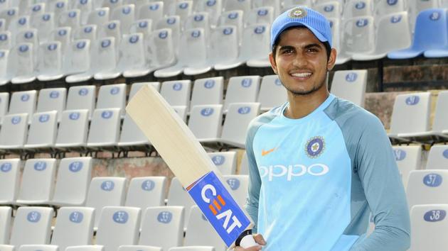 File image of India cricketer Shubman Gill.(HT Photo)