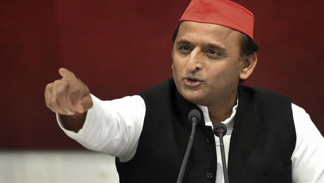 Samajwadi Party chief Akhilesh Yadav on Sunday said that details of seat sharing with Mayawati’s BSP may be announced in a week, but kept cards close to his chest on the possibility of having any ties with the Congress. (PTI) Samajwadi Party chief Akhilesh Yadav on Sunday said that details of seat sharing with Mayawati’s BSP may be announced in a week, but kept cards close to his chest on the possibility of having any ties with the Congress. (PTI)