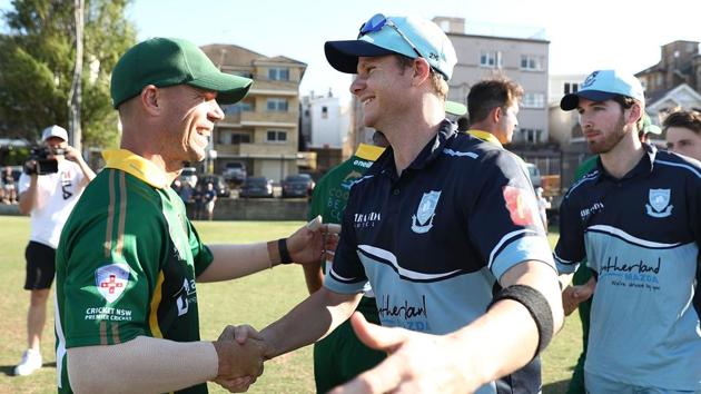 File image of David Warner and Steve Smith. (Getty Images) File image of David Warner and Steve Smith. (Getty Images)