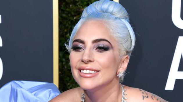 Lady Gaga attends the 76th Annual Golden Globe Awards at The Beverly Hilton Hotel.(AFP)