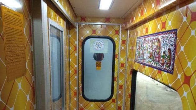 The dispenser will be kept near the pantry car(HT Photo)