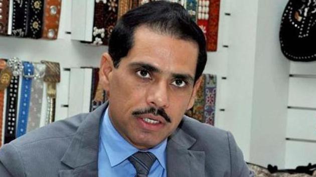Enforcement Directorate has filed a money laundering case against a firm allegedly linked to Robert Vadra and a few others in connection with suspected financial and other irregularities in land deals in Haryana’s Gurgaon in 2008, officials said Monday.(PTI) Enforcement Directorate has filed a money laundering case against a firm allegedly linked to Robert Vadra and a few others in connection with suspected financial and other irregularities in land deals in Haryana’s Gurgaon in 2008, officials said Monday.(PTI)
