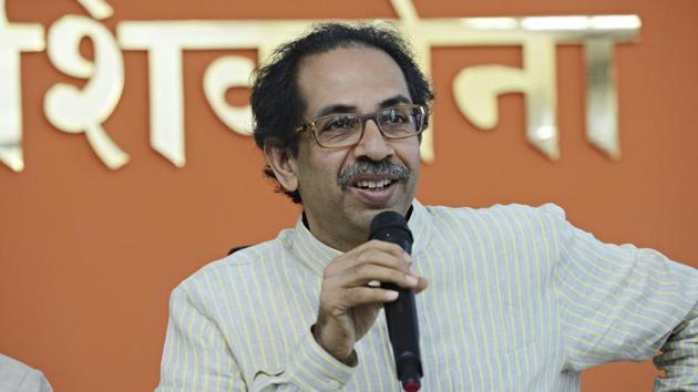 The Uddhav Thackeray-led Shiv Sena is likely to play hardball with the BJP for seat-sharing for Lok Sabha elections. (Anshuman Poyrekar/HT File) The Uddhav Thackeray-led Shiv Sena is likely to play hardball with the BJP for seat-sharing for Lok Sabha elections. (Anshuman Poyrekar/HT File)