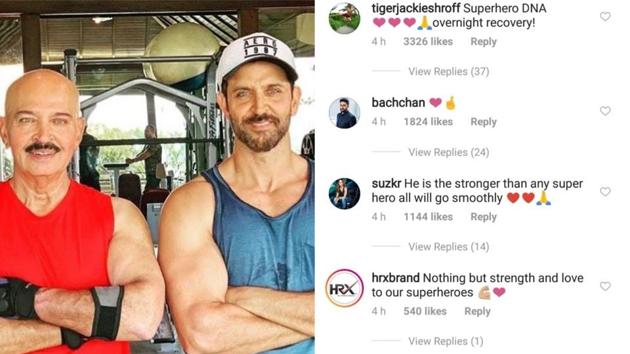 Hrithik Roshan revealed the news of Rakesh Roshan’s cancer with a picture.