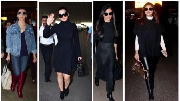 Alia Bhatt, Kangana Ranaut, Deepika Padukone and Parineeti Chopra, among others, were spotted out and about.(Yogen Shah)