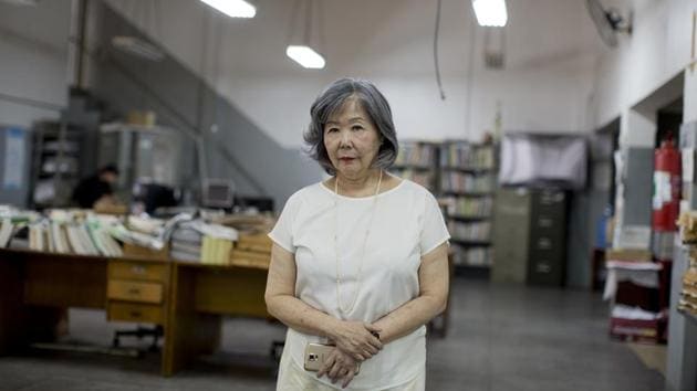 Sao Paulo Shimbun was founded in 1946, shortly after the end of World War II. Owner Helena Mizumoto said that before the internet and cable television, immigrants would call the newspaper to find out where they could find Japanese-owned business. “The Google of the community was here,” Mizumoto said, adding that the newspaper was instrumental in letting expats know that Japan had lost the war. (Victor R. Caivano / AP) Sao Paulo Shimbun was founded in 1946, shortly after the end of World War II. Owner Helena Mizumoto said that before the internet and cable television, immigrants would call the newspaper to find out where they could find Japanese-owned business. “The Google of the community was here,” Mizumoto said, adding that the newspaper was instrumental in letting expats know that Japan had lost the war. (Victor R. Caivano / AP)