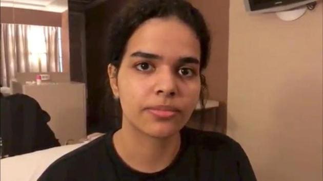 ROn Sunday morning, a new Twitter account was created by an 18-year-old Saudi woman denied entry into Thailand as she fled from what she said was an abusive family.(Reuters)