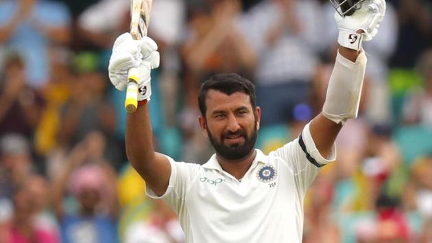 File image of Cheteshwar Pujara.(AFP)