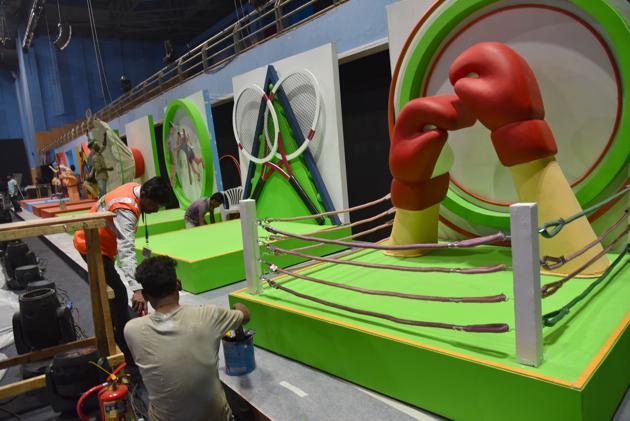Khelo India Youth Games, Maharashtra 2019 will see 12,500 participants, both teams and individuals, from 29 states and seven union territories. (HT PHOTO) 