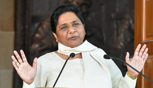 BSP Chief Mayawati addressing a press conference at her residence in Lucknow. (PTI file photo) BSP Chief Mayawati addressing a press conference at her residence in Lucknow. (PTI file photo)