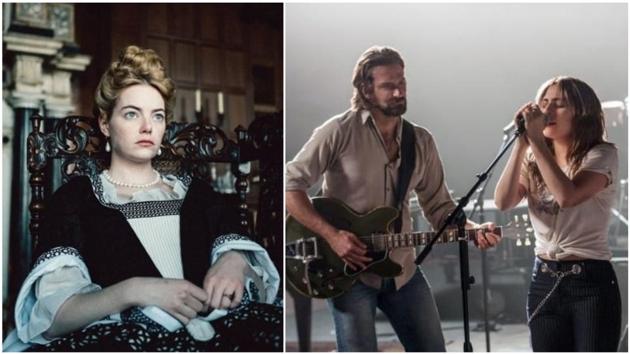Emma Stone’s The Favourite was nominated in 12 categories at the BAFTAs while Lady Gaga and Bradley Cooper’s A Star Is Born got nominated in seven categories.