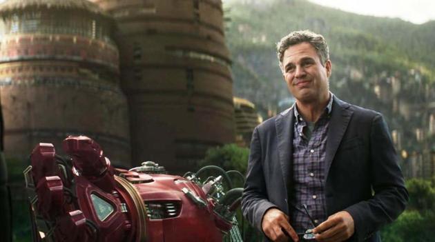 Mark Ruffalo plays Bruce Banner and Hulk in the Avengers movies.