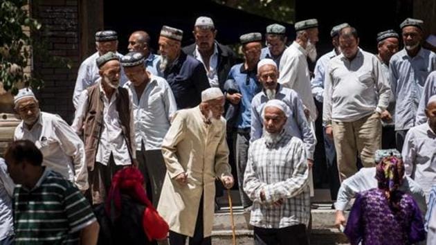 A small group of foreign journalists were taken to Xinjiang as part of China’s plan to showcase the far western region’s ‘social and economic progress’ amid increasing international criticism of a systematic crackdown against Muslim minority Uyghurs.(AFP/Picture for representation)