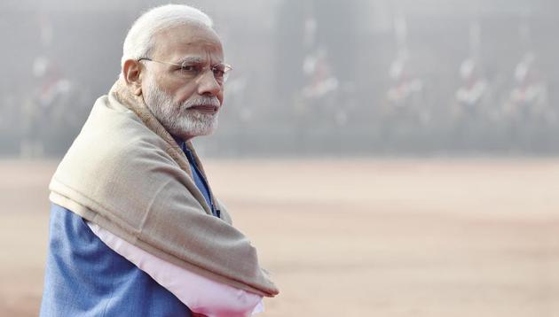 Prime Minister Narendra Modi will be visiting Solapur town in Maharashtra on Wednesday to lay the foundation stones of a number of projects and address a gathering. (Ajay Aggarwal/HT Photo)