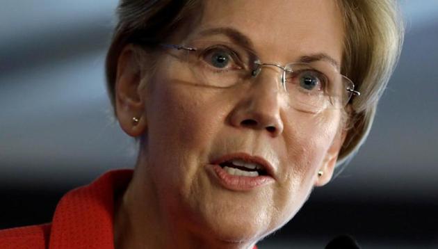 US Senator Elizabeth Warren delivers a major policy speech on "Ending corruption in Washington" at the National Press Club, Washington, US, August 21, 2018(REUTERS) US Senator Elizabeth Warren delivers a major policy speech on "Ending corruption in Washington" at the National Press Club, Washington, US, August 21, 2018(REUTERS)