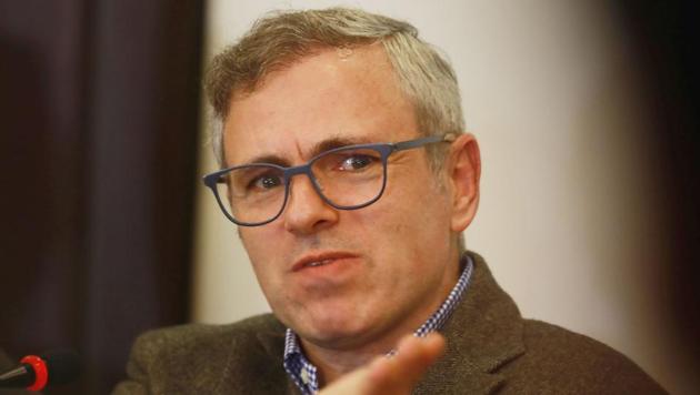 File pic of former J-K chief minister Omar Abdullah(HT File)