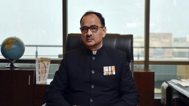 Suspended Deputy Superintendent of Police Devender Kumar on Thursday approached the Delhi High Court against the recently-reinstated CBI chief Alok Verma’s decision to reverse transfer of officers.(Ravi Choudhary/HT PHOTO)