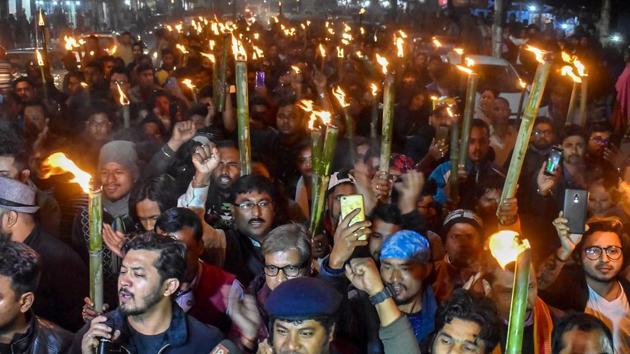 BJP’s 2019 prospects in the northeast could face its first major stumble in the upcoming Lok Sabha election, thanks to the Citizenship (Amendment) Bill, 2016. The bill, which seeks to provide citizenship to Hindus, Sikhs, Buddhists, Parsis, Jains and Christians from Bangladesh, Pakistan and Afghanistan was passed in the Lok Sabha on Tuesday and is expected to come up for a vote in the Rajya Sabha on Thursday. (PTI File) BJP’s 2019 prospects in the northeast could face its first major stumble in the upcoming Lok Sabha election, thanks to the Citizenship (Amendment) Bill, 2016. The bill, which seeks to provide citizenship to Hindus, Sikhs, Buddhists, Parsis, Jains and Christians from Bangladesh, Pakistan and Afghanistan was passed in the Lok Sabha on Tuesday and is expected to come up for a vote in the Rajya Sabha on Thursday. (PTI File)