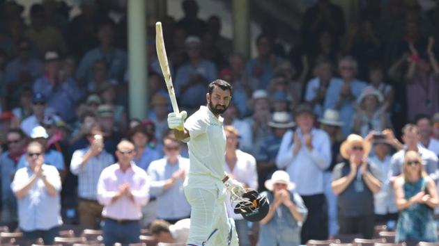 Cheteshwar Pujara scored three hundreds in the India vs Australia Test series. (AFP) Cheteshwar Pujara scored three hundreds in the India vs Australia Test series. (AFP)