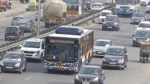 The accused allegedly called in around 10 people from the village and told the bus driver that the bus had almost hit his dumper and started assaulting him and the conductor with sticks. (HT File / Photo used for representational purpose) The accused allegedly called in around 10 people from the village and told the bus driver that the bus had almost hit his dumper and started assaulting him and the conductor with sticks. (HT File / Photo used for representational purpose)